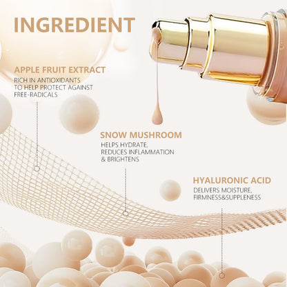 Waterproof Matte Foundation Lightweight, No Pink Undertone, Full Coverage