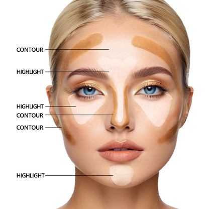 6 Colors Liquid Concealer Repair Foundation Makeup Is Not Easy To Makeup